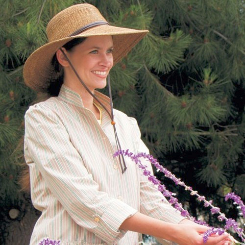 Sloggers Wide Brim Braided Sun Hat Garden Hat Sun Protection Hats For Women at Fiddle Creek Farms